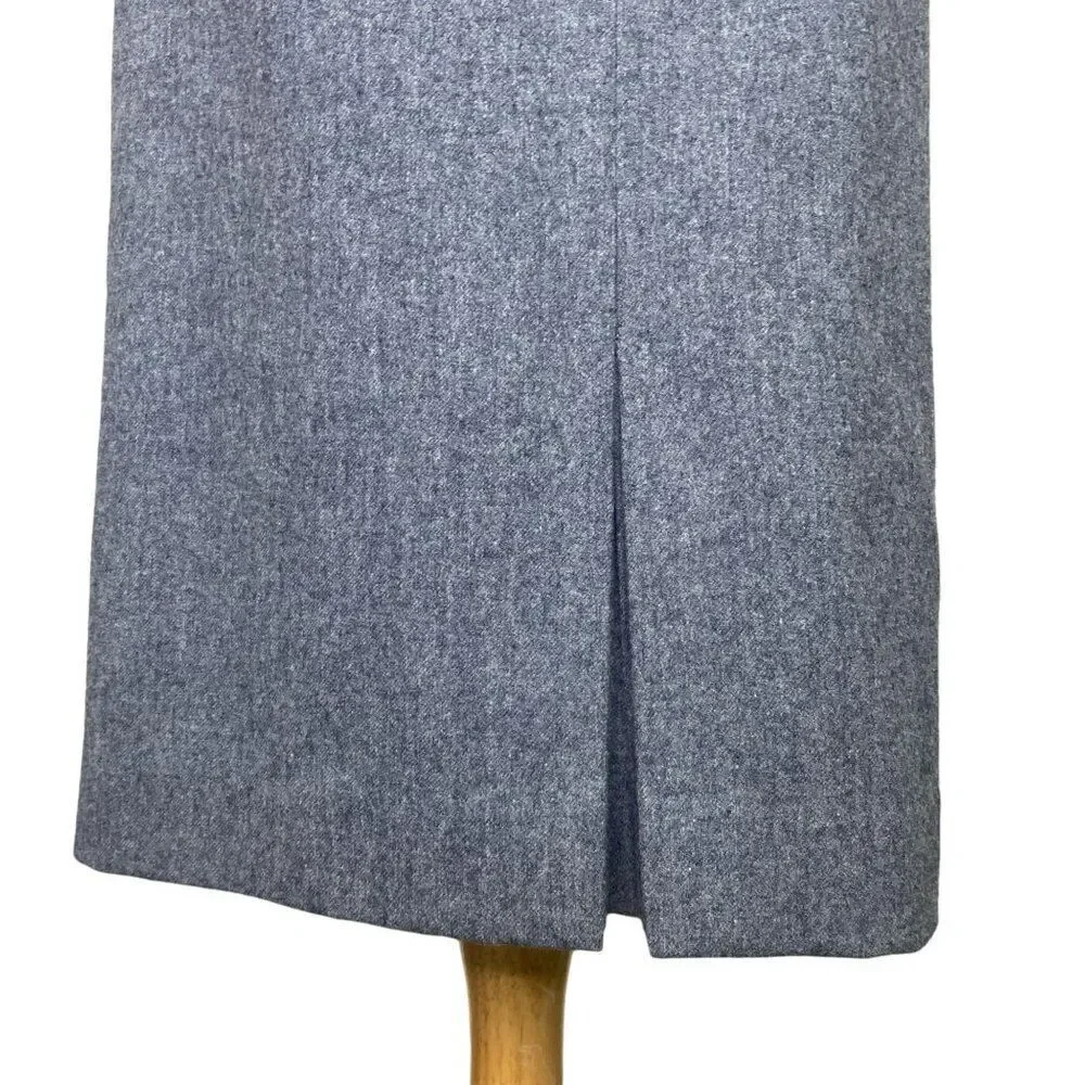 Pendleton Wool Skirt Size 12 Gray